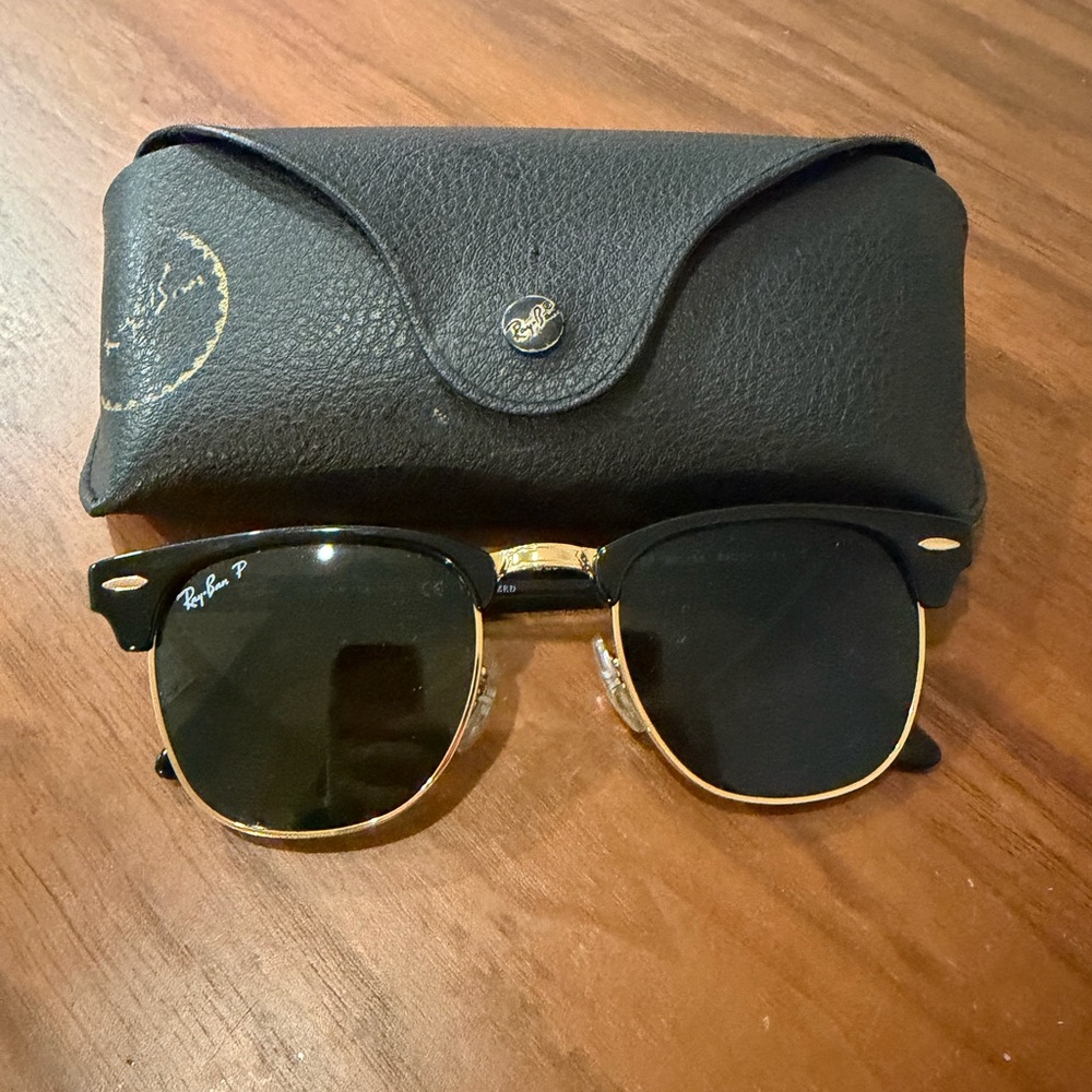 Ray-Ban Black Clubmaster Sunglasses